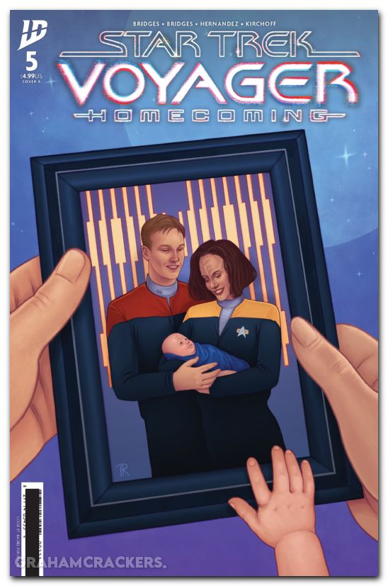 Star Trek Voyager Homecoming #5 (2025) cover b perciphone variant