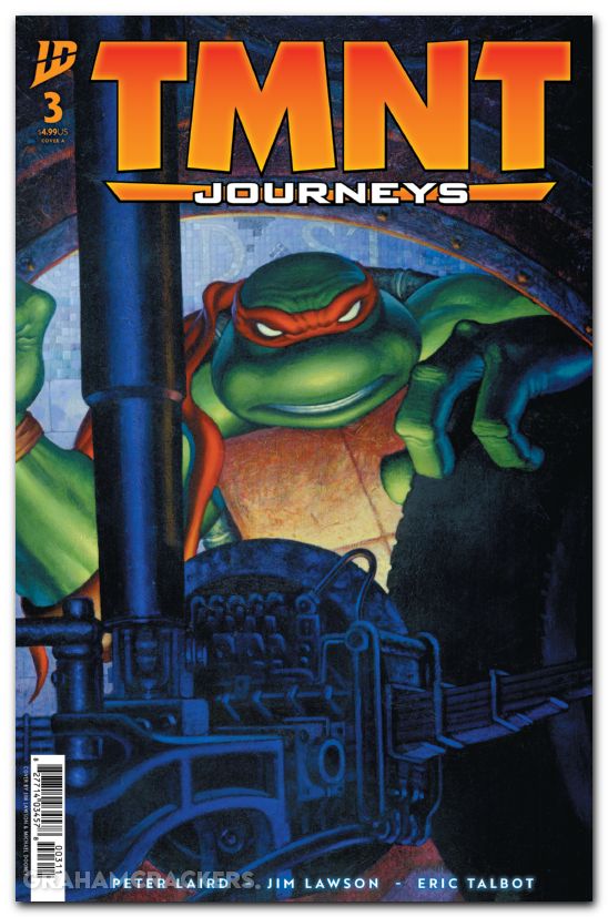 TMNT Journeys #3 (2025) cover a