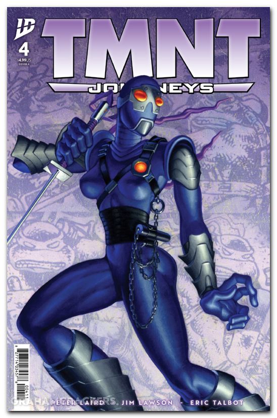 TMNT Journeys #4 (2025) cover a