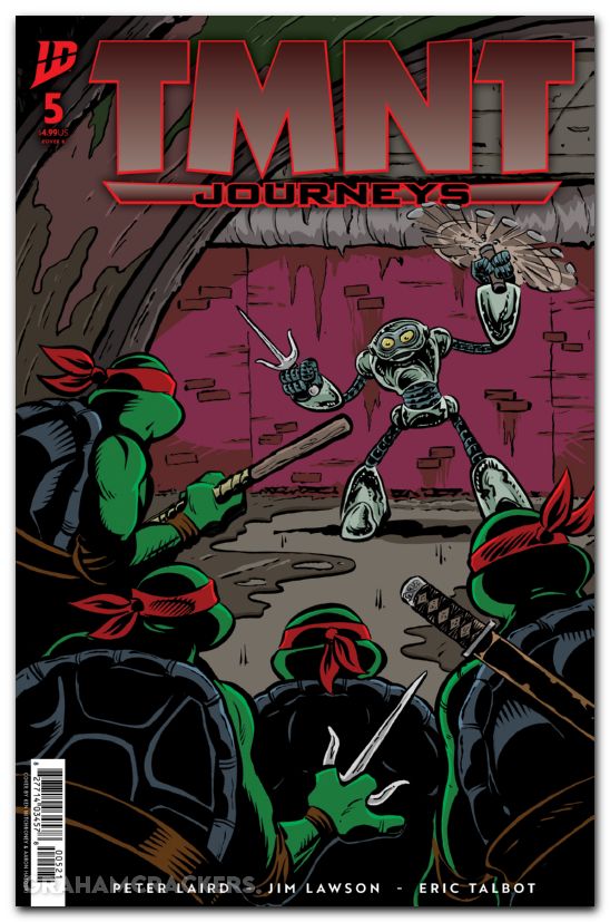 TMNT Journeys #5 (2025) cover b mitchroney variant