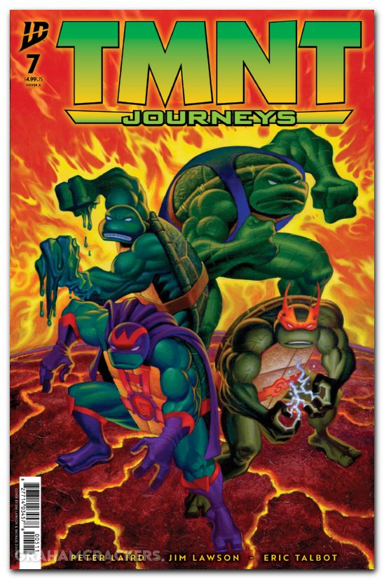 TMNT Journeys #7 (2025) cover a