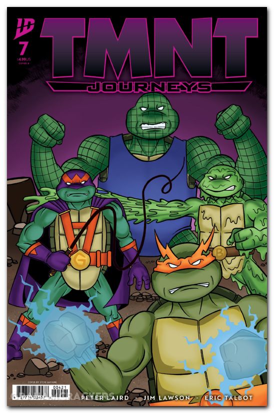 TMNT Journeys #7 (2025) cover b lavigne variant