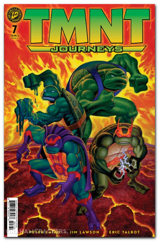 TMNT Journeys #7 (2025) cover c dooney foil variant