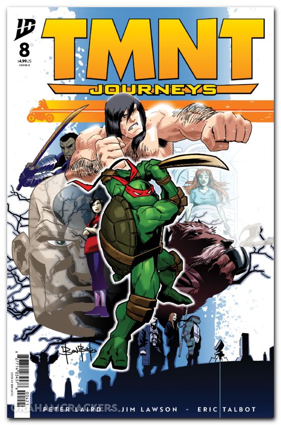 TMNT Journeys #8 (2025) cover b bates variant