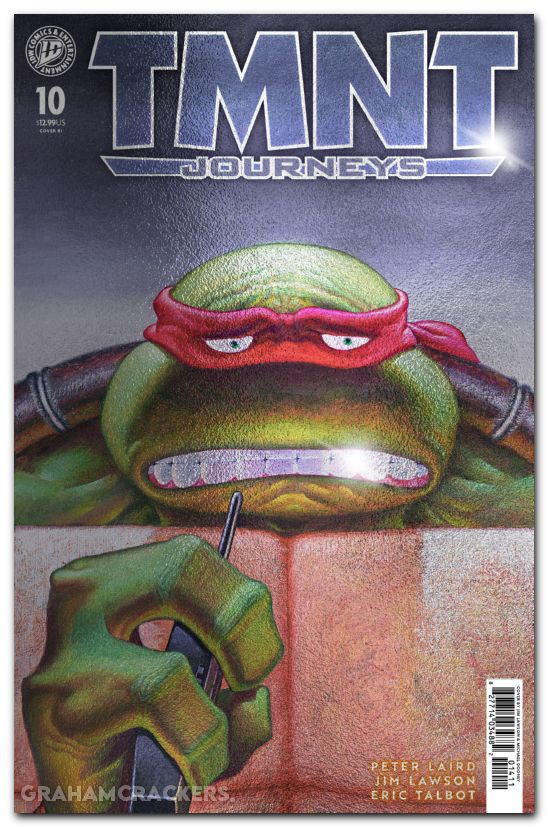 TMNT Journeys #10 (2025) cover c dooney foil variant