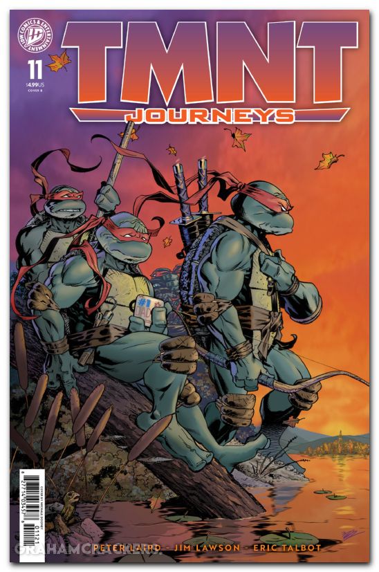 TMNT Journeys #11 (2025) cover b dooney variant