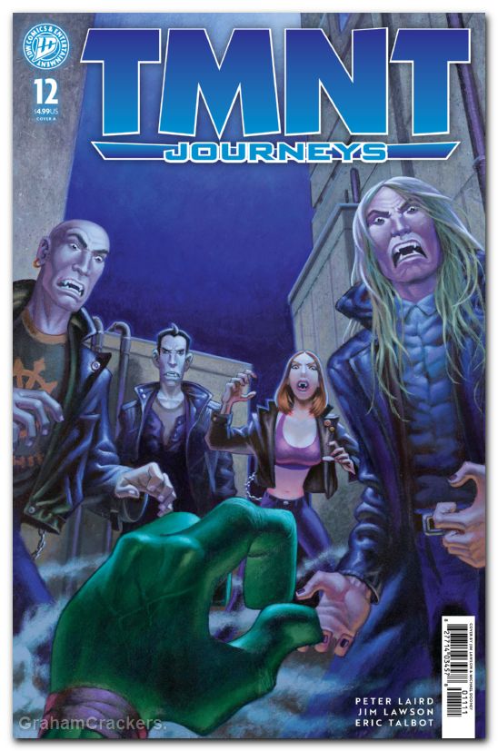 TMNT Journeys #12 (2025) cover a