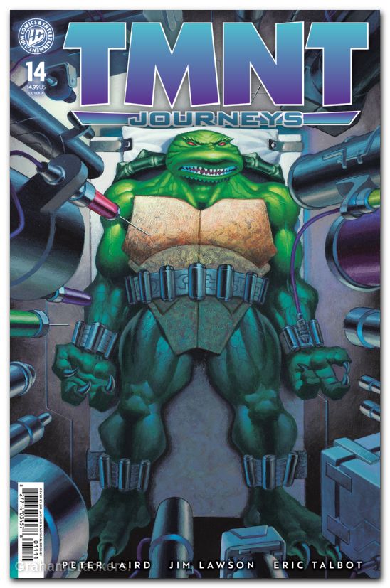 TMNT Journeys #14 (2025) cover a