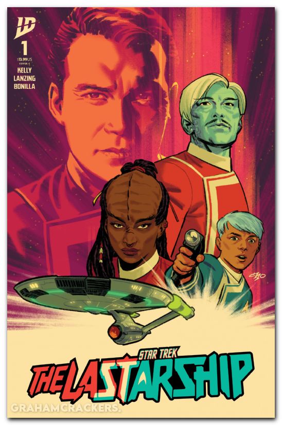 Star Trek The Last Starship #1 (2025) cover c cho foil variant