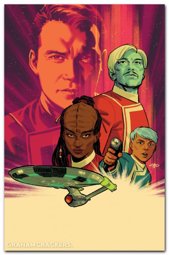 Star Trek The Last Starship #1 (2025) cover f cho virgin variant