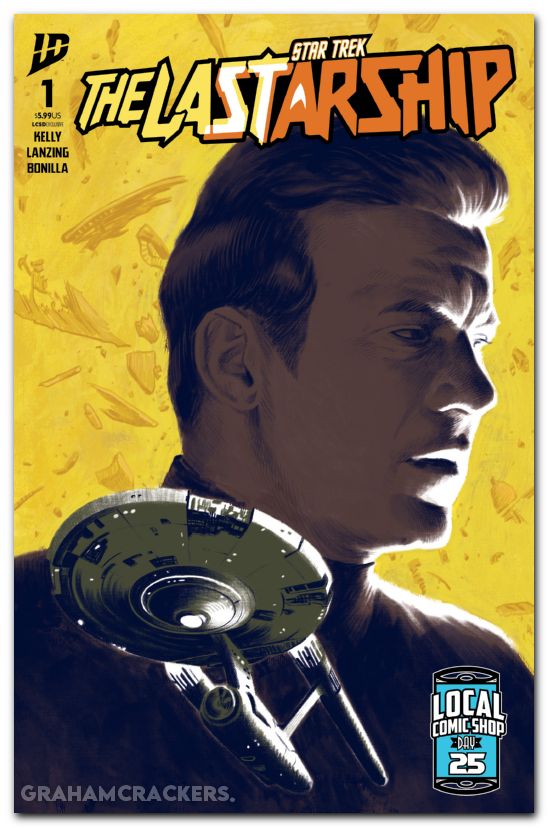 Star Trek The Last Starship #1 (2025) cover g ward lcsd variant