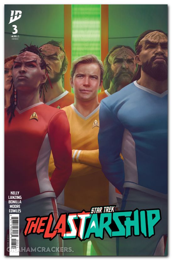 Star Trek The Last Starship #3 (2025) cover b rahzzah variant