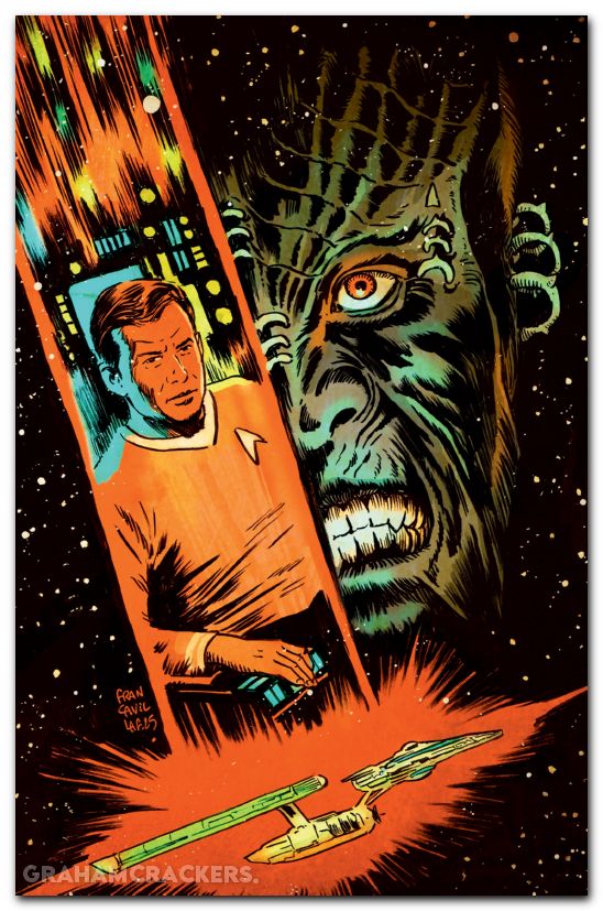 Star Trek The Last Starship #3 (2025) cover c francavilla virgin variant
