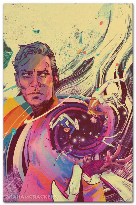 Star Trek The Last Starship #7 (2025) cover c menheere foil virgin variant