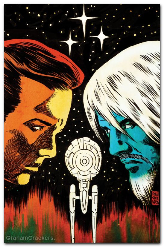 Star Trek The Last Starship #10 (2025) cover c francavilla virgin variant