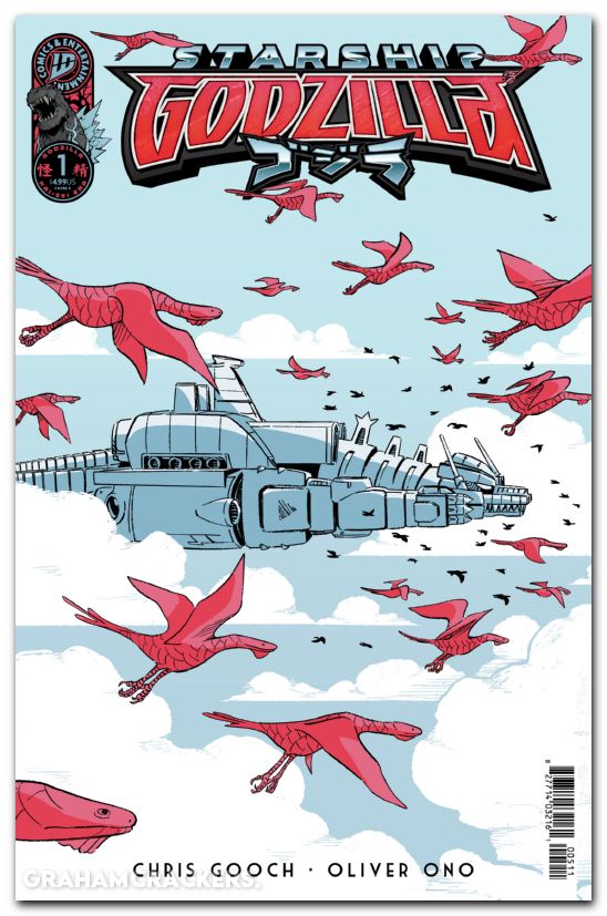 Starship Godzilla #1 (2025) cover b gooch variant