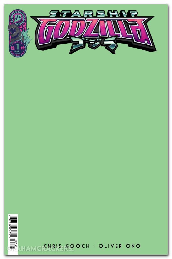 Starship Godzilla #1 (2025) cover d sketch variant