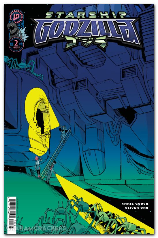 Starship Godzilla #2 (2025) cover b gooch variant