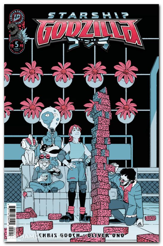 Starship Godzilla #5 (2025) cover b gooch variant