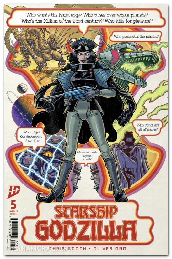 Starship Godzilla #5 (2025) cover c frank movie homage variant