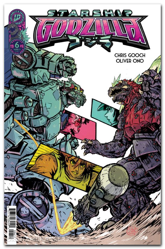 Starship Godzilla #6 (2025) cover a