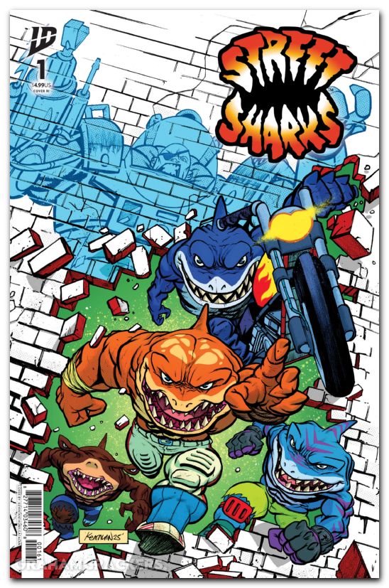 Street Sharks #1 (2025) cover f catalan variant