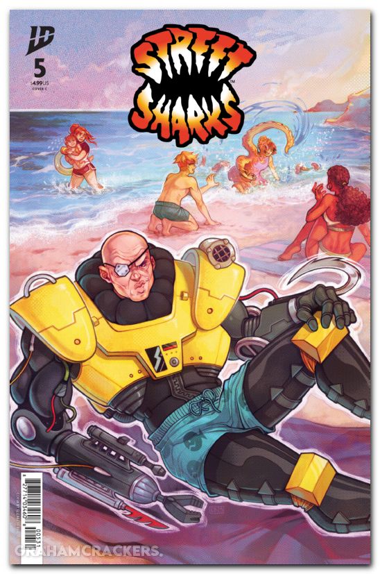 Street Sharks #5 (2025) cover c beals variant