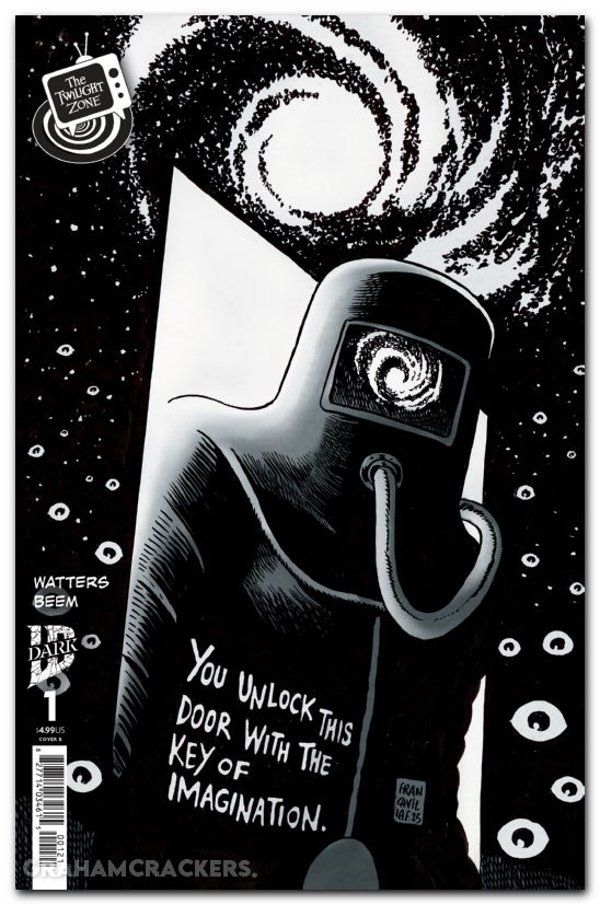 Twilight Zone #1 (2025) cover b francavilla variant