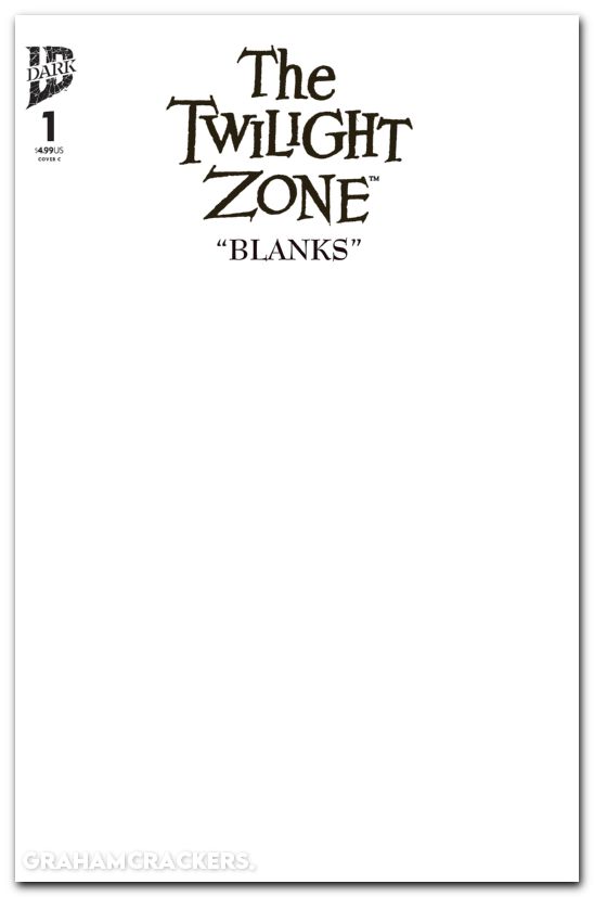 Twilight Zone #1 (2025) cover c sketch variant
