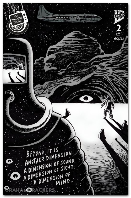 Twilight Zone #2 (2025) cover b francavilla connecting variant