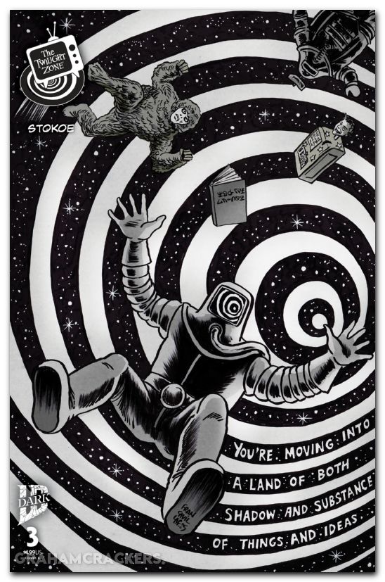 Twilight Zone #3 (2025) cover b francavilla connecting variant