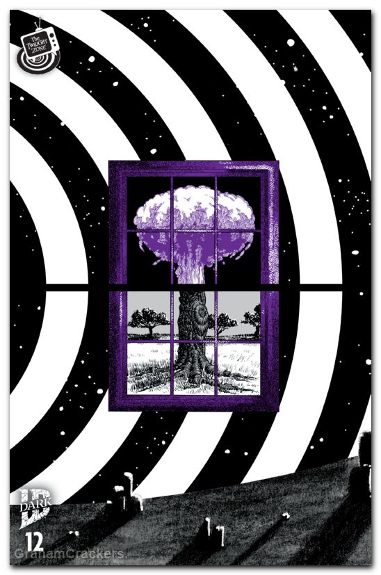 Twilight Zone #12 (2025) cover b gonzo connecting variant