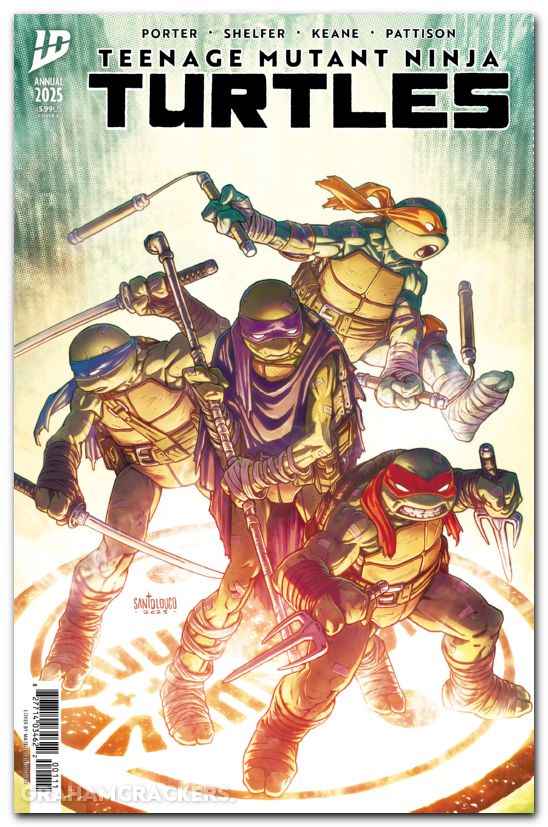 Teenage Mutant Ninja Turtles Annual #1 (2025) cover a