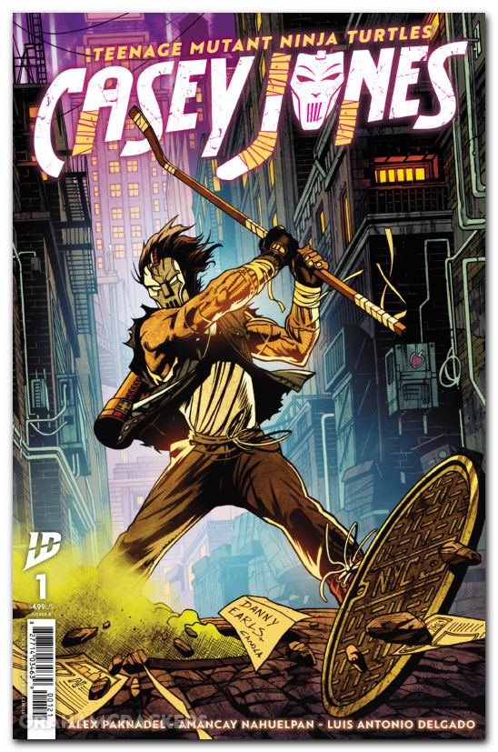 Teenage Mutant Ninja Turtles Casey Jones #1 (2025) cover b earls variant