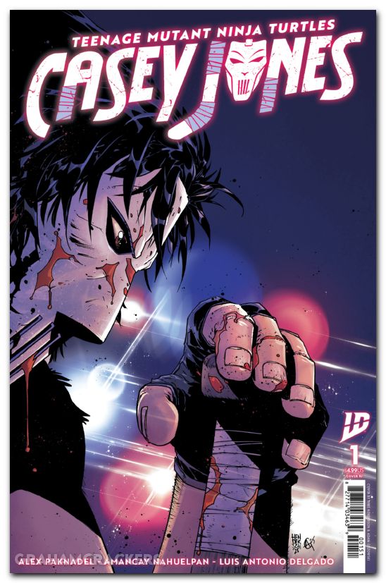 Teenage Mutant Ninja Turtles Casey Jones #1 (2025) cover e henderson variant