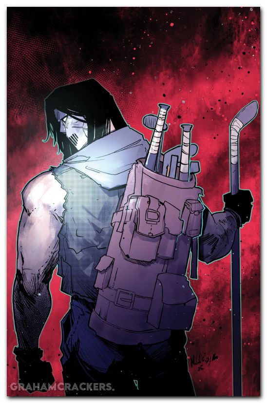 Teenage Mutant Ninja Turtles Casey Jones #2 (2025) cover d cizmesija virgin variant