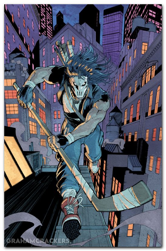 Teenage Mutant Ninja Turtles Casey Jones #3 (2025) cover c dunbar virgin variant