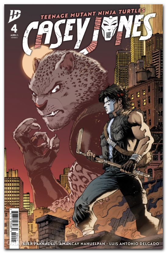 Teenage Mutant Ninja Turtles Casey Jones #4 (2025) cover b kotian variant