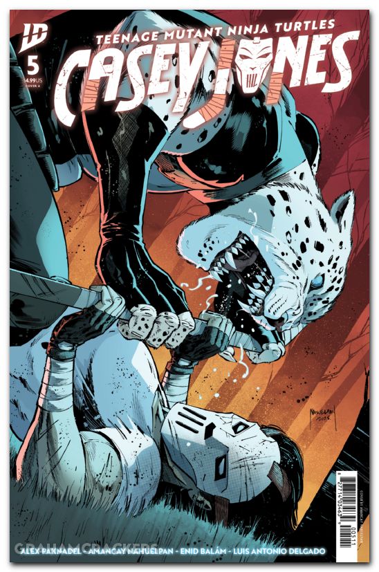 Teenage Mutant Ninja Turtles Casey Jones #5 (2025) cover a