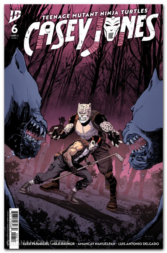 Teenage Mutant Ninja Turtles Casey Jones #6 (2025) cover a