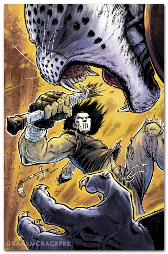 Teenage Mutant Ninja Turtles Casey Jones #6 (2025) cover c galusha virgin variant