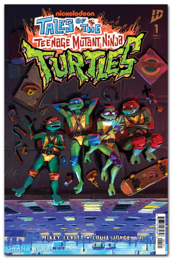 Tales Of The Teenage Mutant Ninja Turtles #1 (2025) cover b wong variant