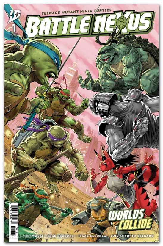 Teenage Mutant Ninja Turtles Battle Nexus #1 (2025) cover a