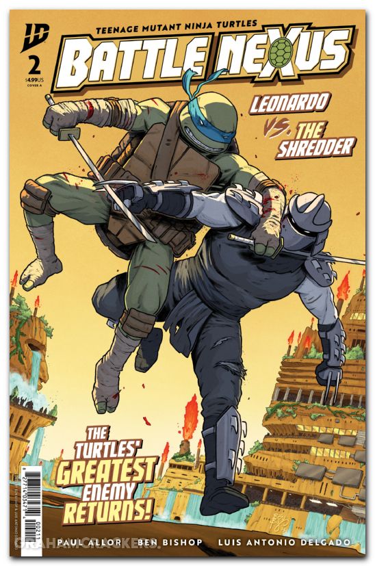 Teenage Mutant Ninja Turtles Battle Nexus #2 (2025) cover a