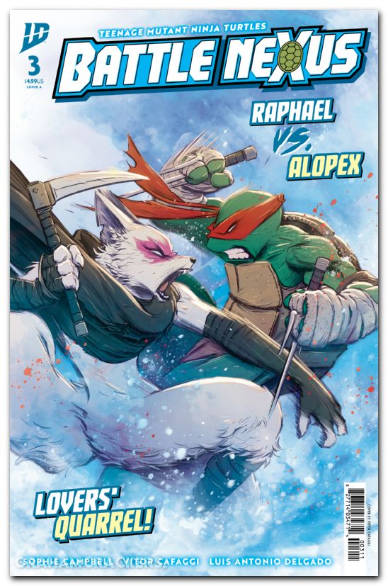 Teenage Mutant Ninja Turtles Battle Nexus #3 (2025) cover a