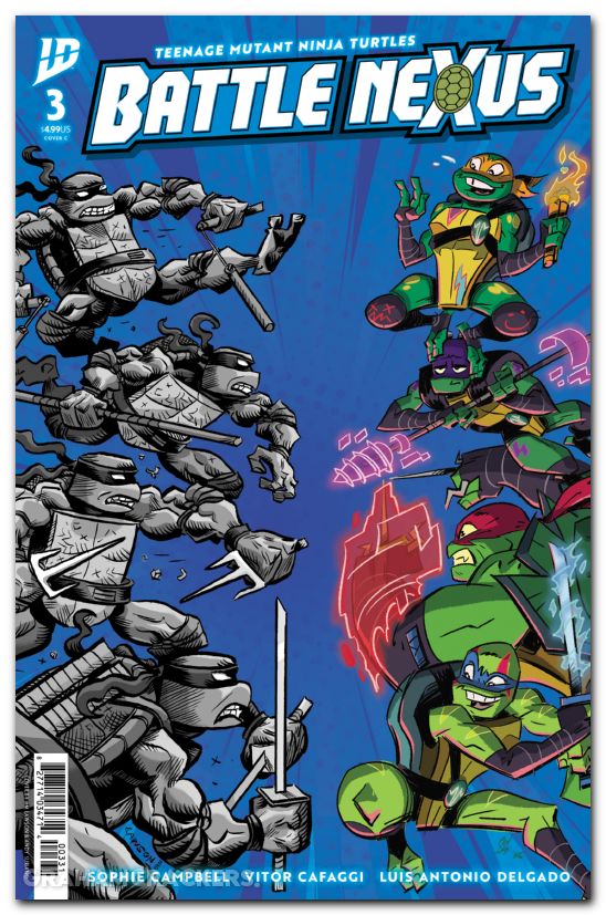Teenage Mutant Ninja Turtles Battle Nexus #3 (2025) cover c lawson variant