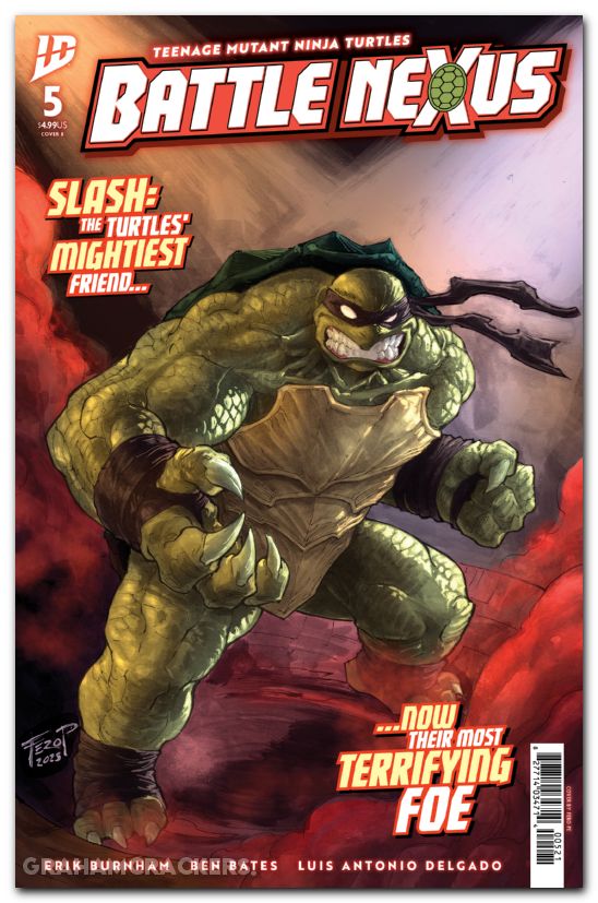Teenage Mutant Ninja Turtles Battle Nexus #5 (2025) cover b pe variant