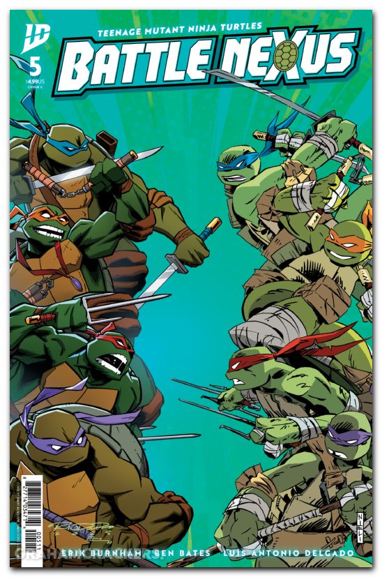 Teenage Mutant Ninja Turtles Battle Nexus #5 (2025) cover c nieli variant