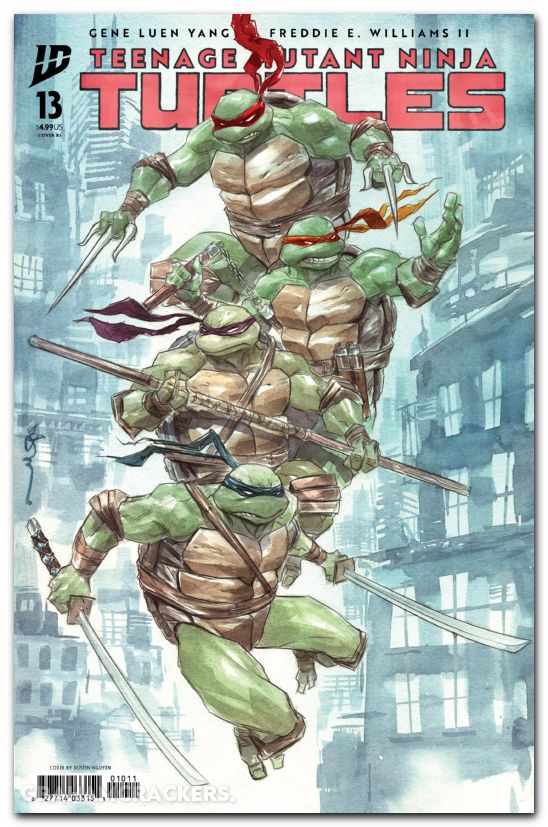 Teenage Mutant Ninja Turtles #13 (2024) cover j nguyen variant