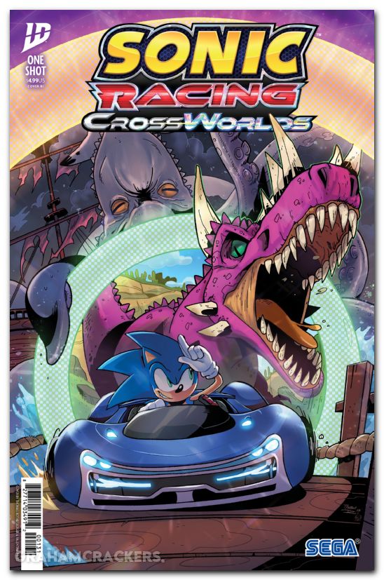 Sonic The Hedgehog Sonic Racing Crossworlds #1 (2025) cover c rothlisberger variant
